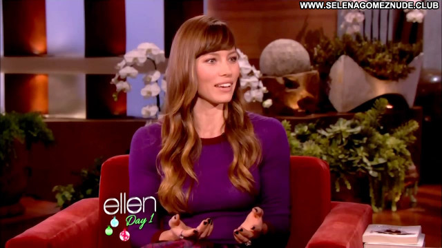 Jessica Biel The Ellen Degeneres Show Pasties Celebrity Nude Scene