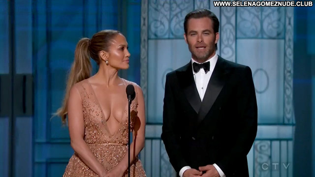 Jennifer Lopez Academy Awards Breasts Posing Hot Celebrity Nude Scene