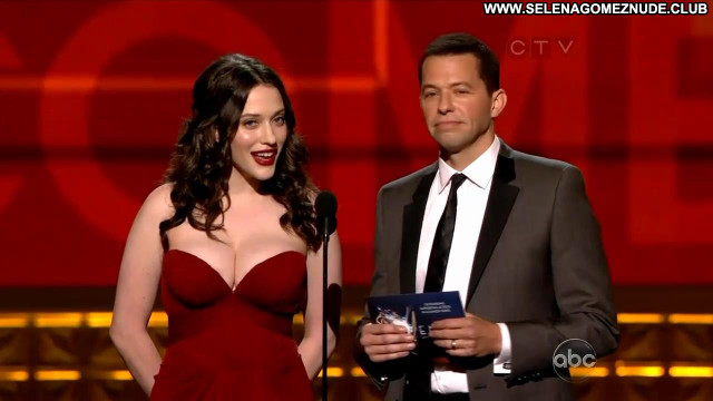 Kat Dennings The        Th Annual Primetime Emmy Awards Breasts Nude