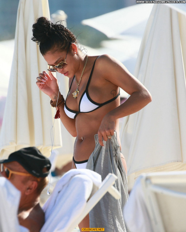 Cassie Ventura The Beach Celebrity Beautiful Bikini Beach Babe