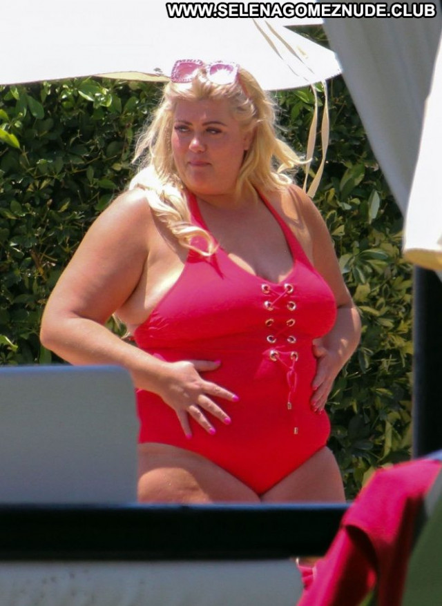 Gemma Collins No Source Spain Spa Swimsuit Celebrity Babe Pool