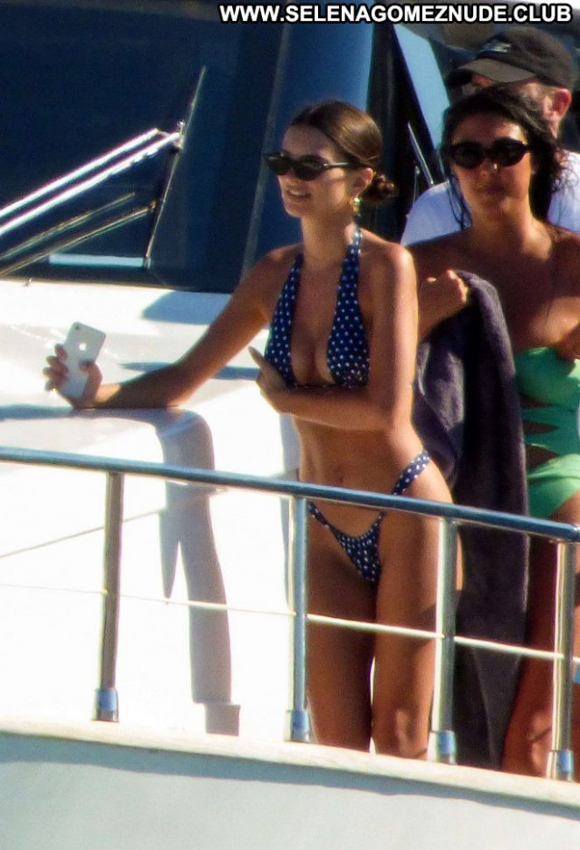 Gigi Hadid No Source Celebrity Babe Paparazzi Bikini Posing Hot Boat
