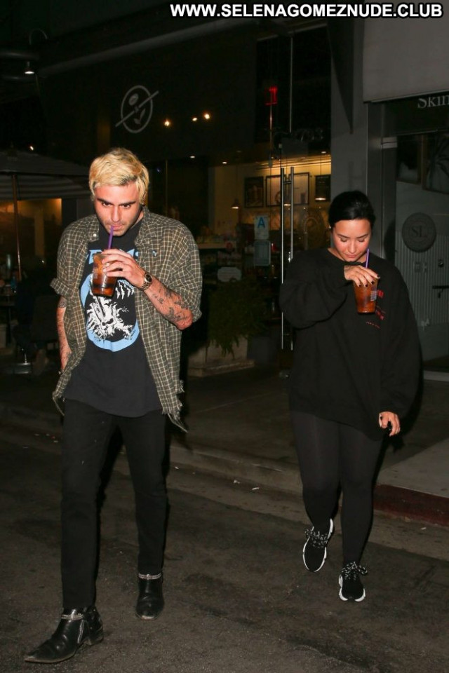 Demi Lovato West Hollywood  Posing Hot West Hollywood Celebrity