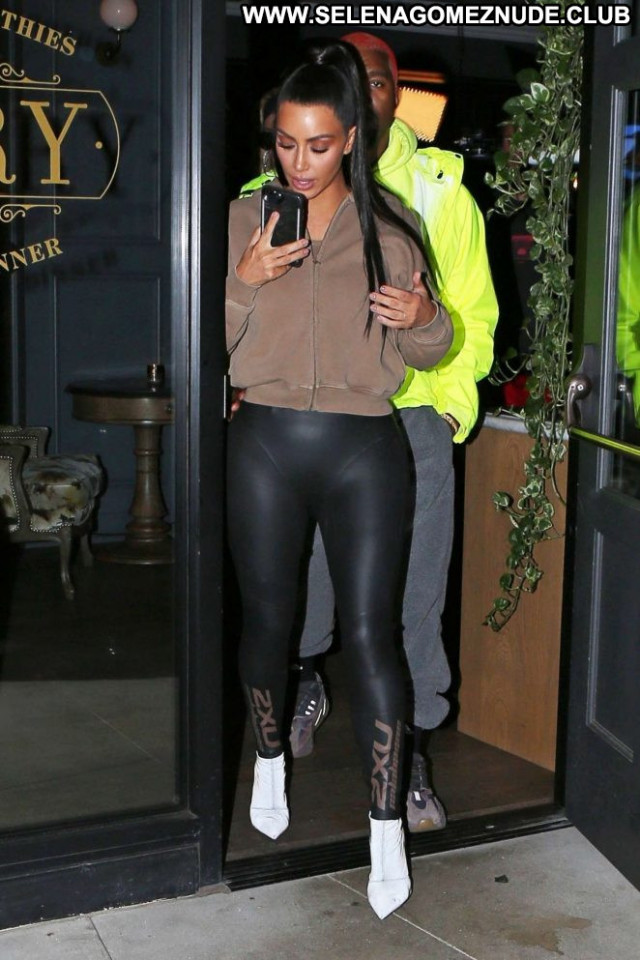 Kim Kardashian Los Angeles Posing Hot Los Angeles Babe Angel