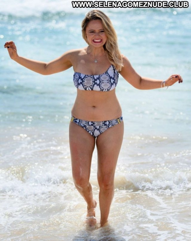 Emily Atack The Beach Babe Posing Hot Celebrity Beautiful Bikini