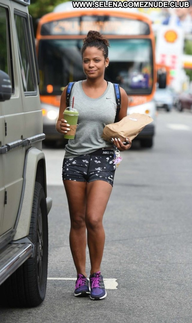 Christina Milian Los Angeles Shorts Angel Celebrity Beautiful Los