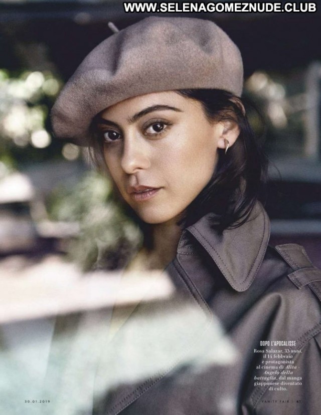 Rosa Salazar Vanity Fair Italy Magazine Paparazzi Beautiful Posing