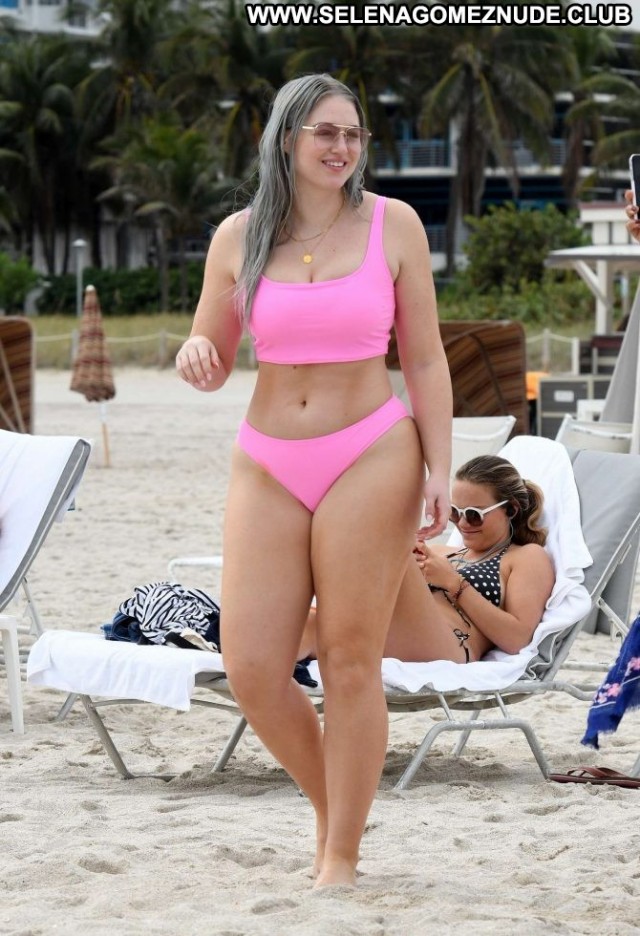 Iskra Lawrence The Beach Bikini Beach Paparazzi Posing Hot Babe