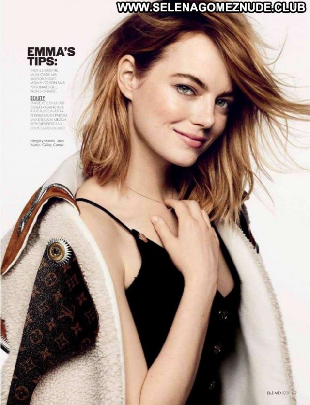 Emma Stone No Source Babe Magazine Mexico Beautiful Celebrity Posing