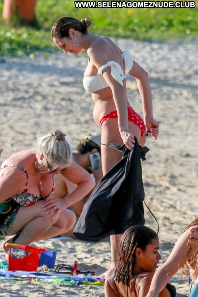 Candice Swanepoel The Beach Bikini Paparazzi Beautiful Posing Hot