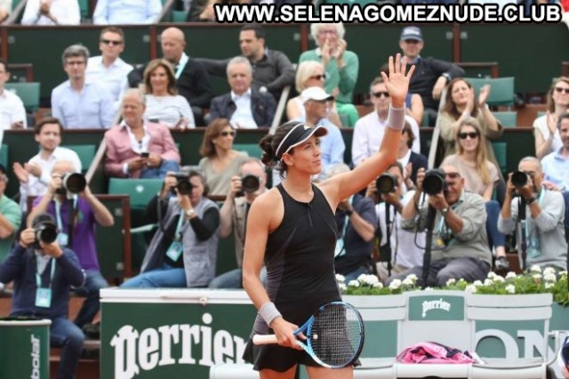 Garbine Muguruza No Source Posing Hot Paparazzi Babe Tennis Paris