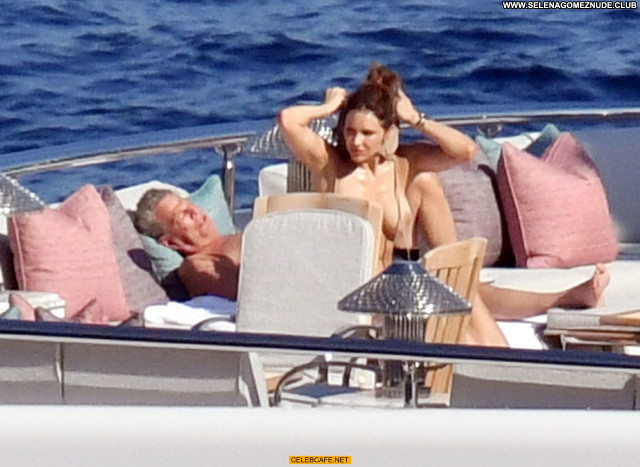 Katharine Mcphee No Source Beautiful Babe Topless Yacht Celebrity