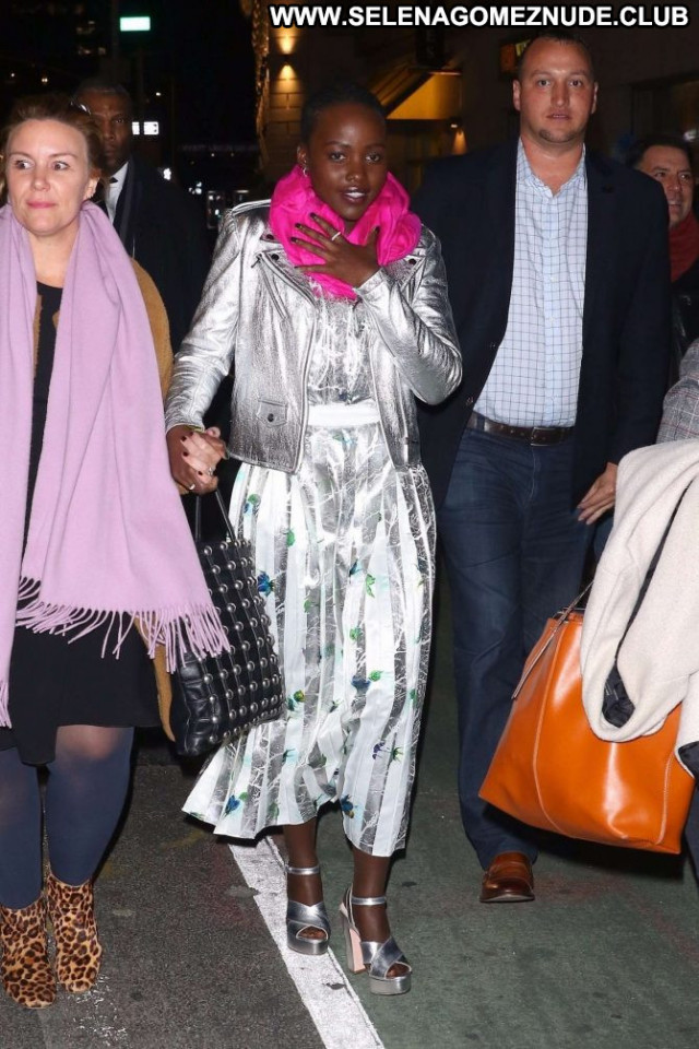 Lupita Nyongo New York  Paparazzi New York Babe Celebrity Beautiful