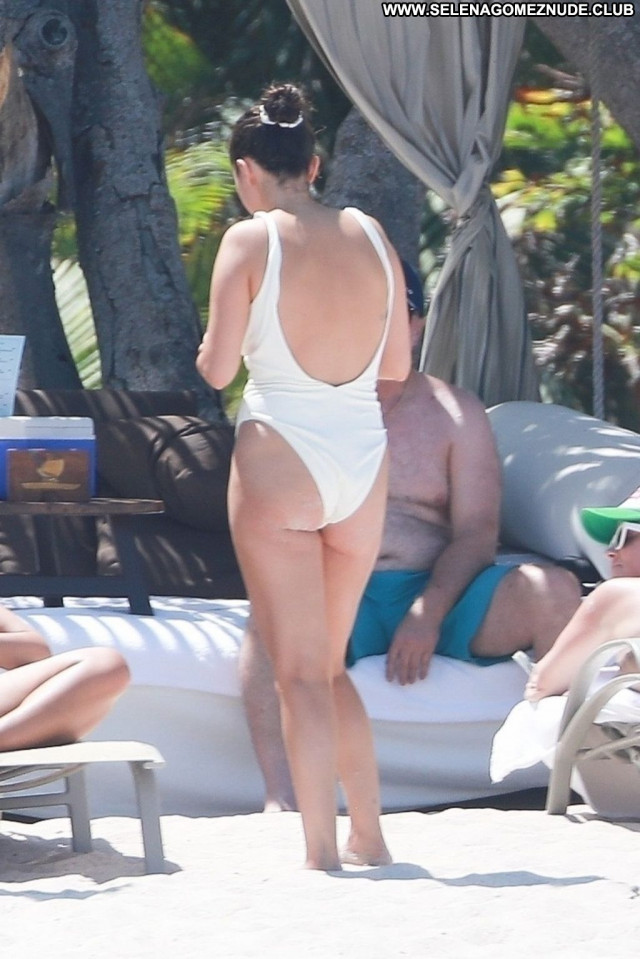Selena Gomez No Source Ass Posing Hot Sexy Sea Mexico Swimsuit Resort