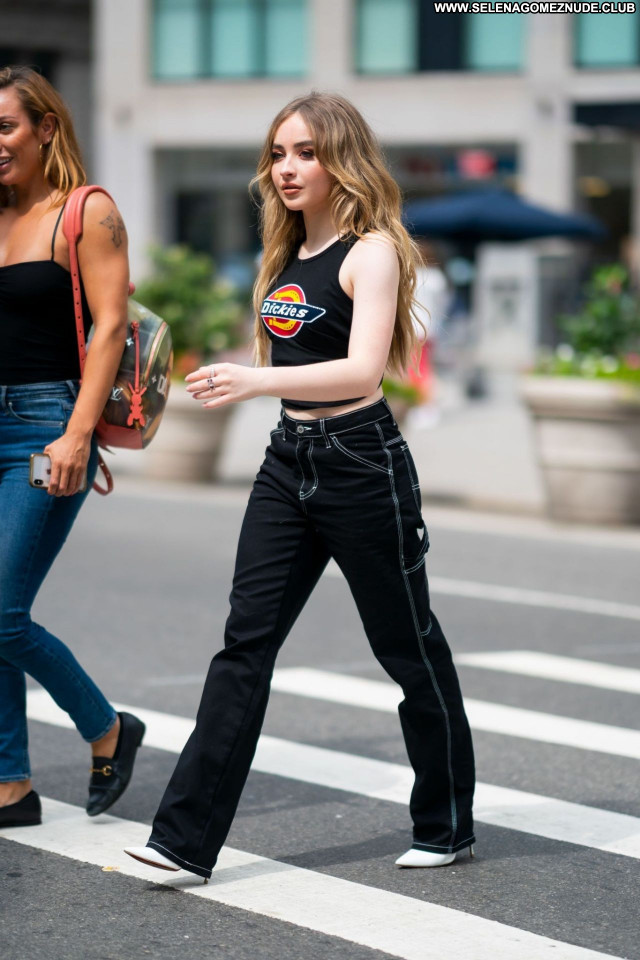 Sabrina Carpenter No Source Sexy Posing Hot Celebrity Beautiful Babe