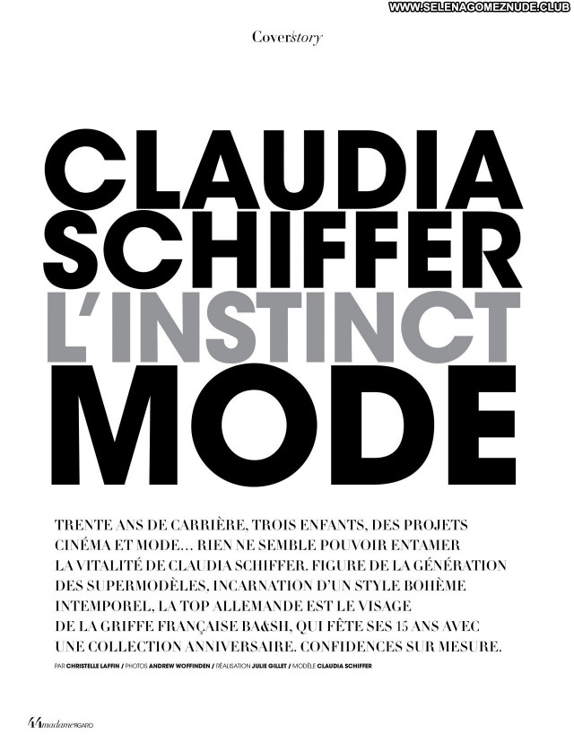 Claudia Schiffer No Source Posing Hot Celebrity Babe Sexy Beautiful