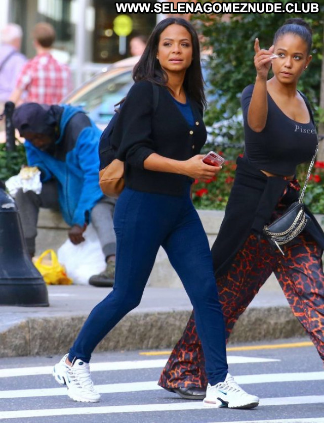 Christina Milian New York Babe Celebrity Paparazzi Beautiful Posing