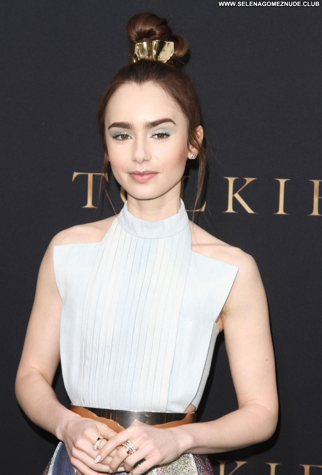 Lily Collins No Source Babe Celebrity Sexy Beautiful Posing Hot