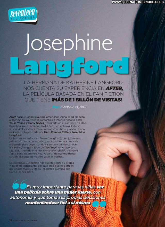 Josephine Langford No Source Posing Hot Beautiful Celebrity Babe Sexy