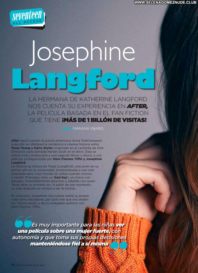 Josephine Langford No Source Posing Hot Beautiful Celebrity Babe Sexy