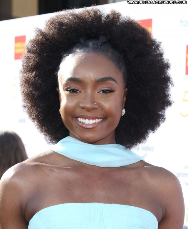 Kiki Layne No Source Posing Hot Sexy Beautiful Babe Celebrity