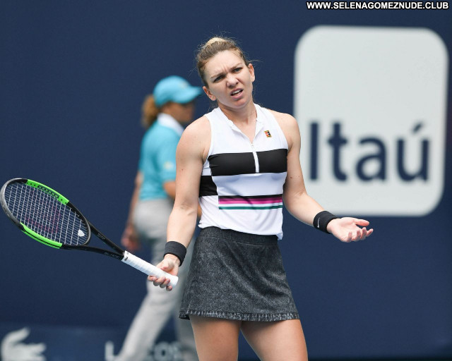 Simona Halep No Source Posing Hot Sexy Babe Celebrity Beautiful