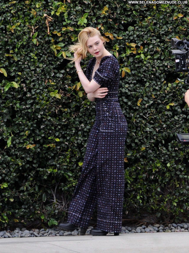 Elle Fanning No Source  Babe Sexy Celebrity Beautiful Posing Hot