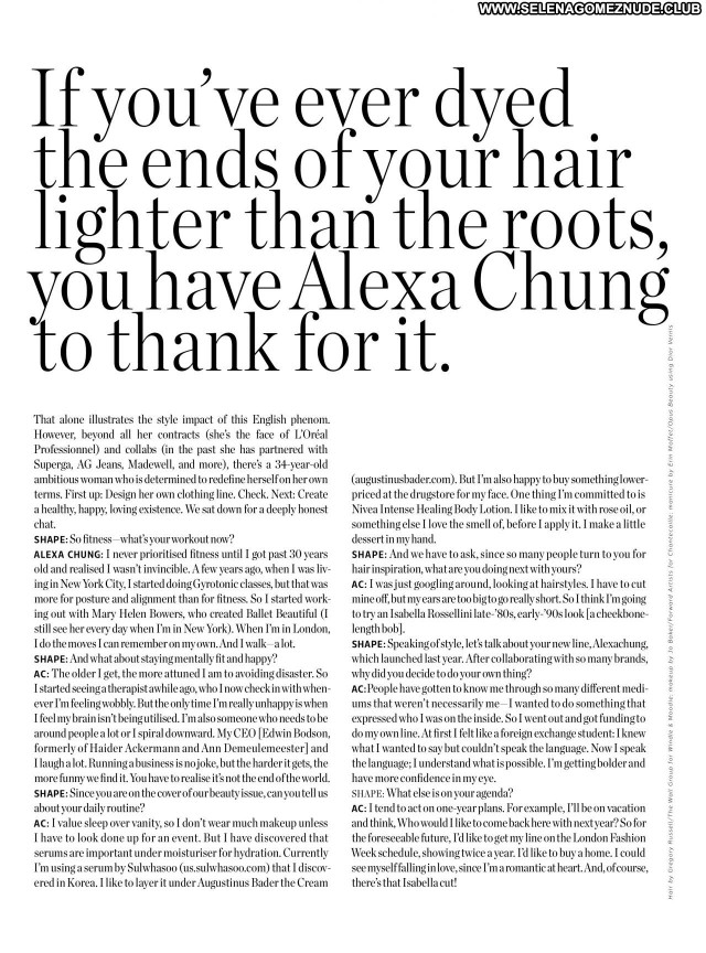 Alexa Chung No Source  Sexy Babe Posing Hot Celebrity Beautiful