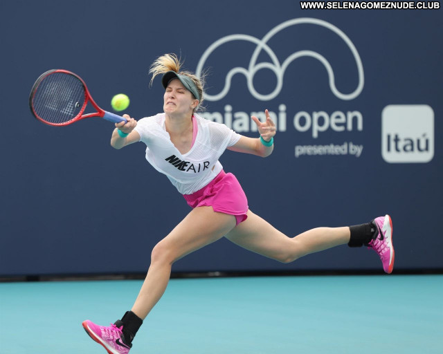 Eugenie Bouchard No Source Sexy Babe Celebrity Beautiful Posing Hot