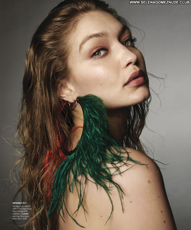 Gigi Hadid No Source Celebrity Beautiful Posing Hot Sexy Babe