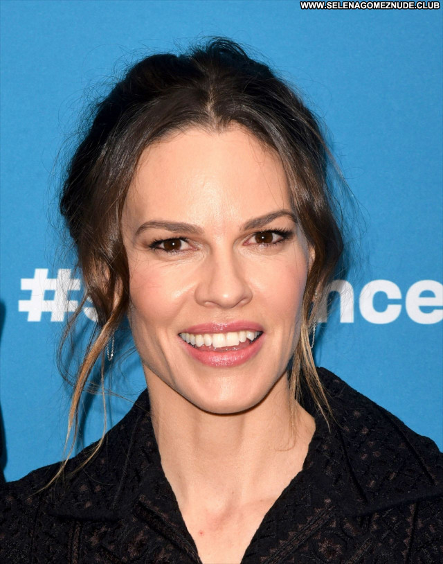 Hilary Swank No Source  Posing Hot Sexy Babe Celebrity Beautiful