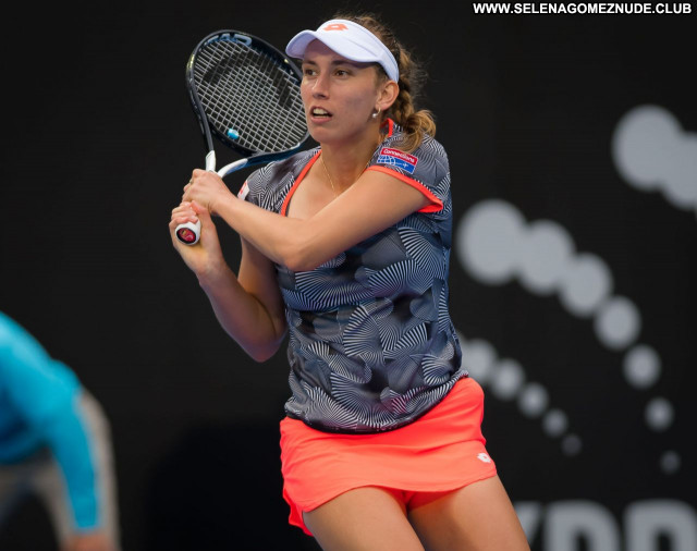 Elise Mertens No Source Sexy Beautiful Posing Hot Babe Celebrity