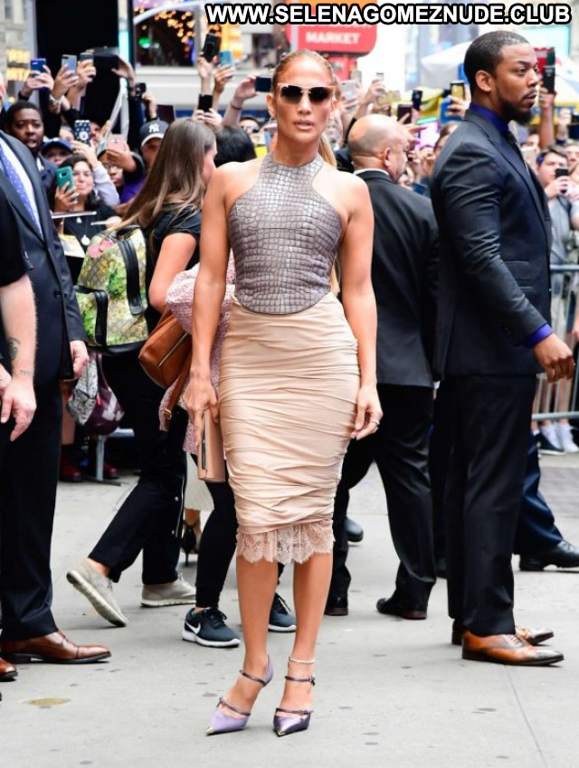 Jennifer Lopez Good Morning America Celebrity Beautiful Paparazzi