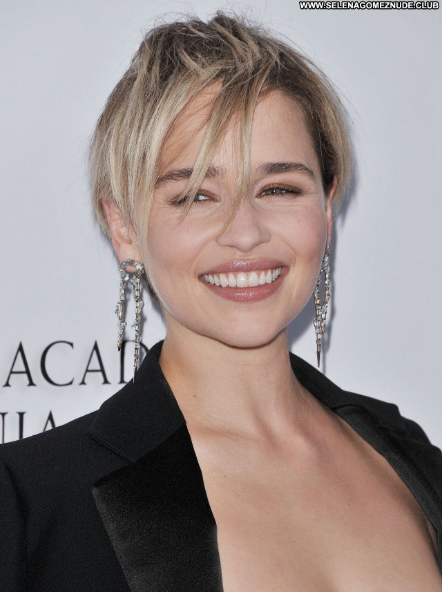 Emilia Clarke No Source Sexy Posing Hot Celebrity Beautiful Babe
