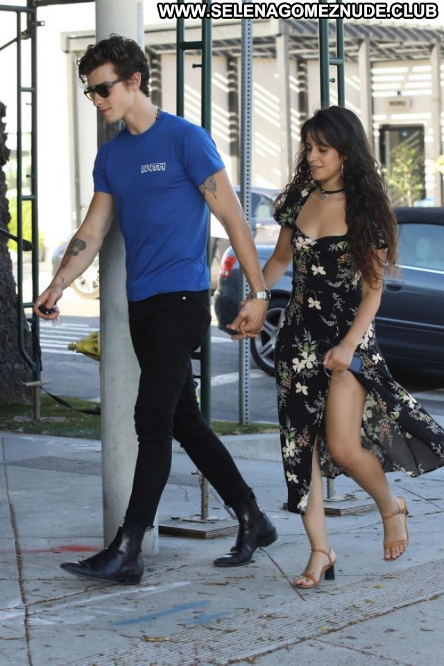 Camila Cabello West Hollywood  Posing Hot Celebrity Paparazzi Babe