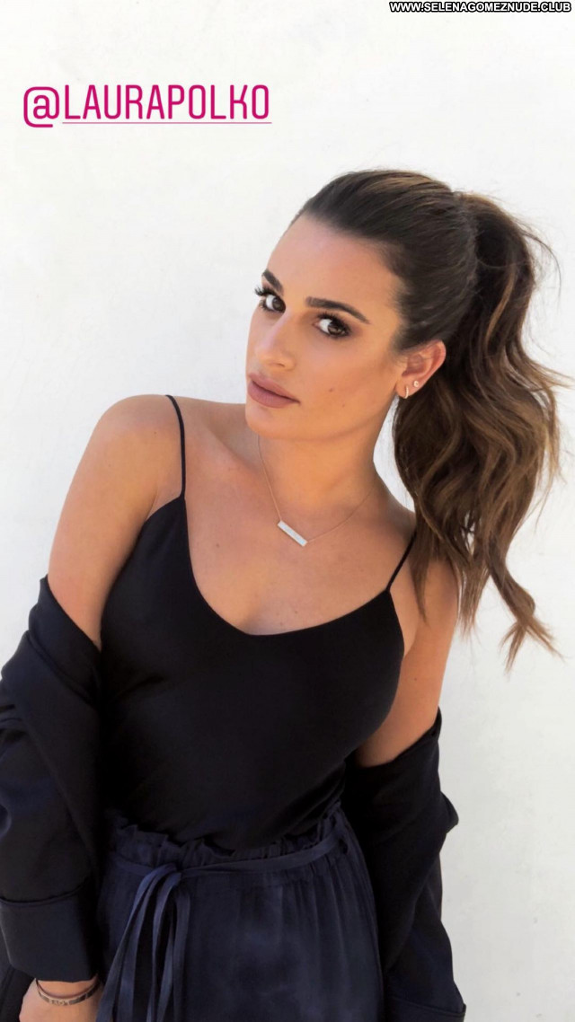 Lea Michele No Source Posing Hot Sexy Babe Beautiful Celebrity