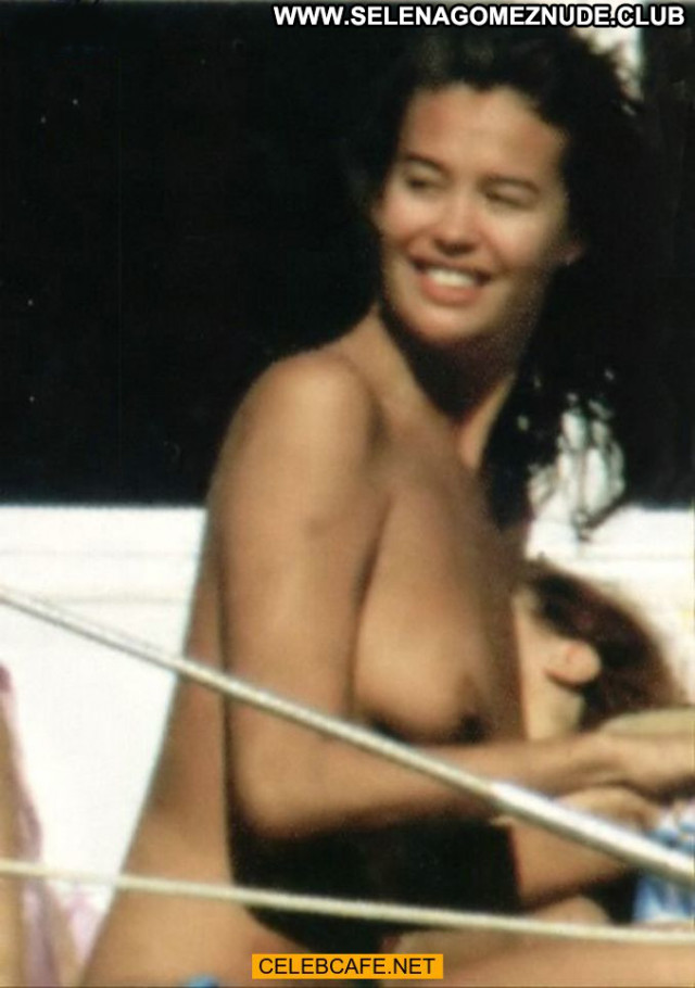 Megan Gale No Source Topless Toples Yacht Babe Posing Hot Celebrity