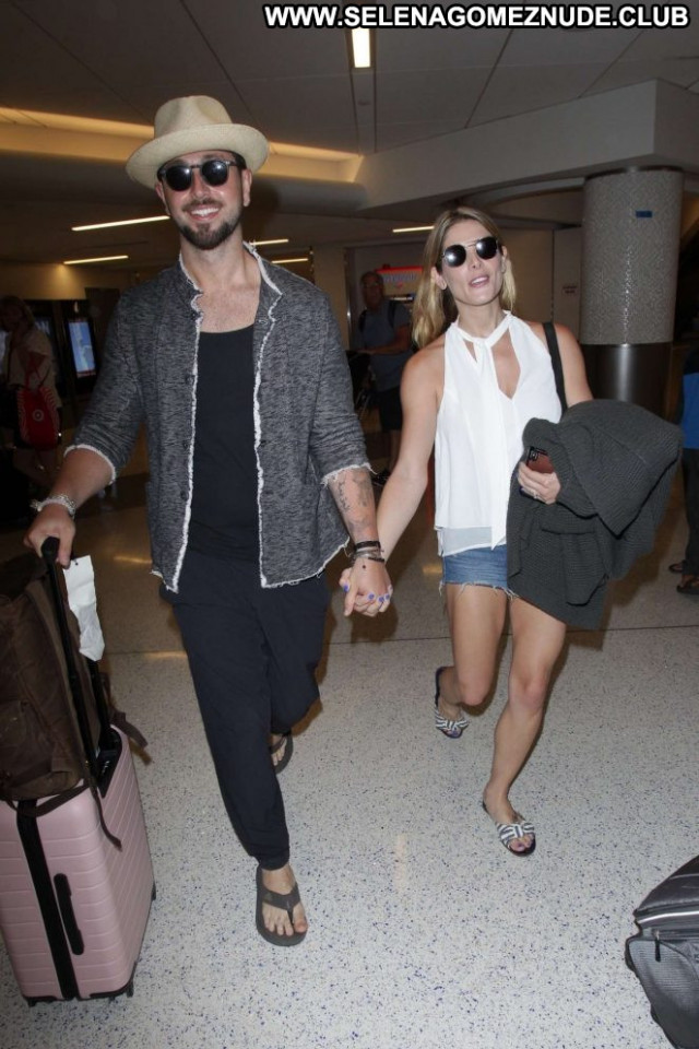 Ashley Greene Lax Airport  Posing Hot Angel Celebrity Lax Airport