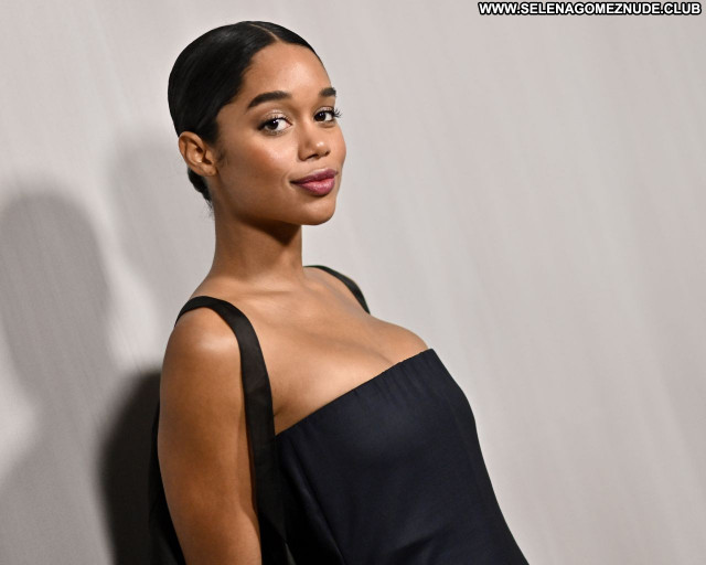 Laura Harrier No Source  Sexy Babe Celebrity Beautiful Posing Hot
