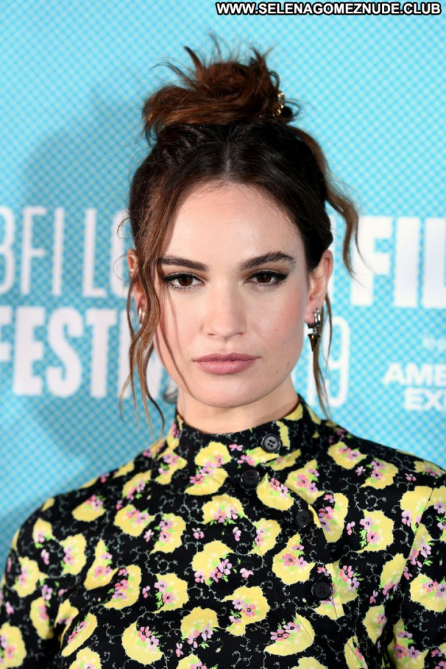 Lily James No Source Beautiful Celebrity Sexy Posing Hot Babe