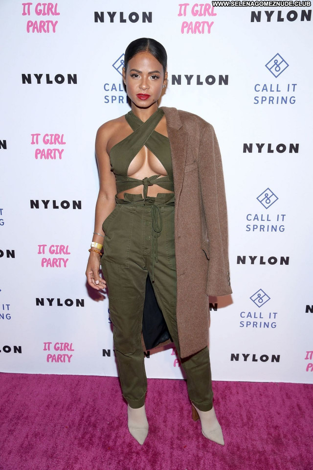 Christina Milian No Source Beautiful Celebrity Babe Sexy Posing Hot