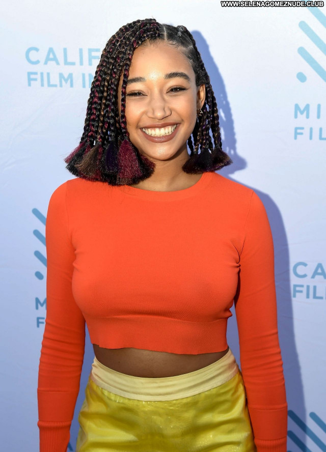 Amandla Stenberg No Source Celebrity Beautiful Sexy Posing Hot Babe