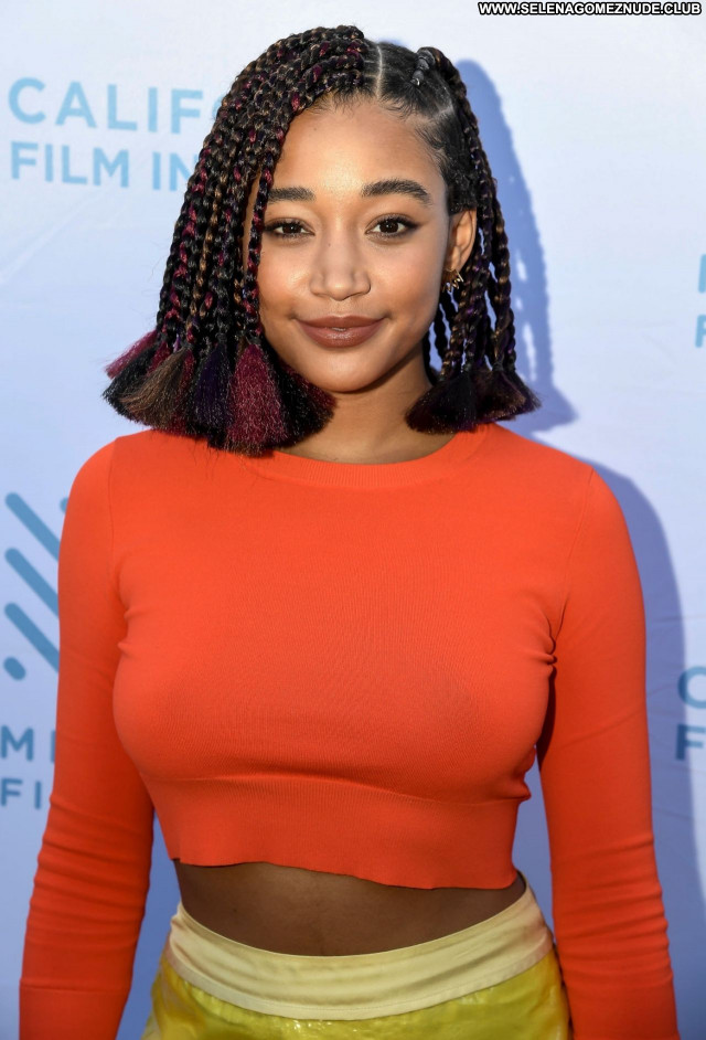 Amandla Stenberg No Source Sexy Celebrity Beautiful Babe Posing Hot