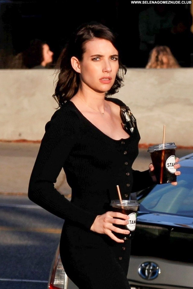 Emma Roberts No Source  Sexy Posing Hot Celebrity Babe Beautiful