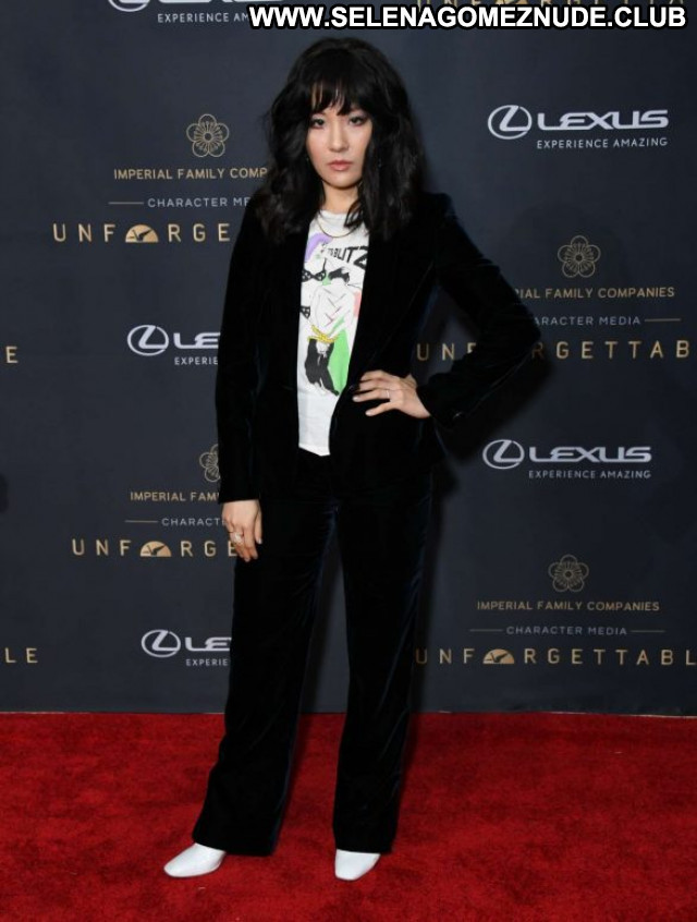 Constance Wu Beverly Hills Posing Hot Celebrity Babe Paparazzi