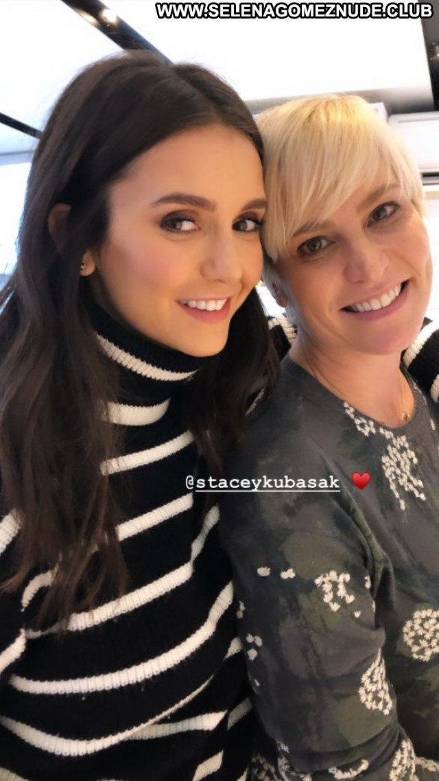 Nina Dobrev No Source  Beautiful Paparazzi Posing Hot Babe Celebrity