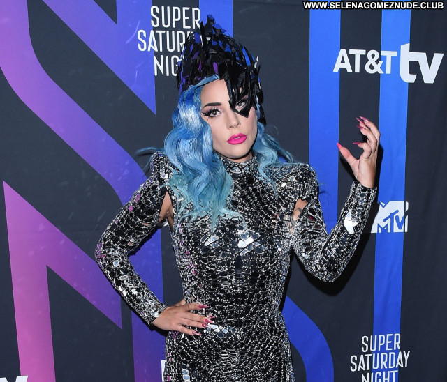 Lady Gaga No Source Sexy Posing Hot Babe Celebrity Beautiful