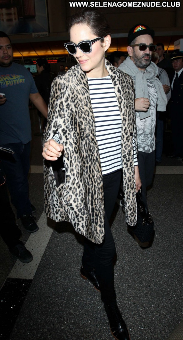 Marion Cotillard Lax Airport  Lax Airport Posing Hot Beautiful Angel