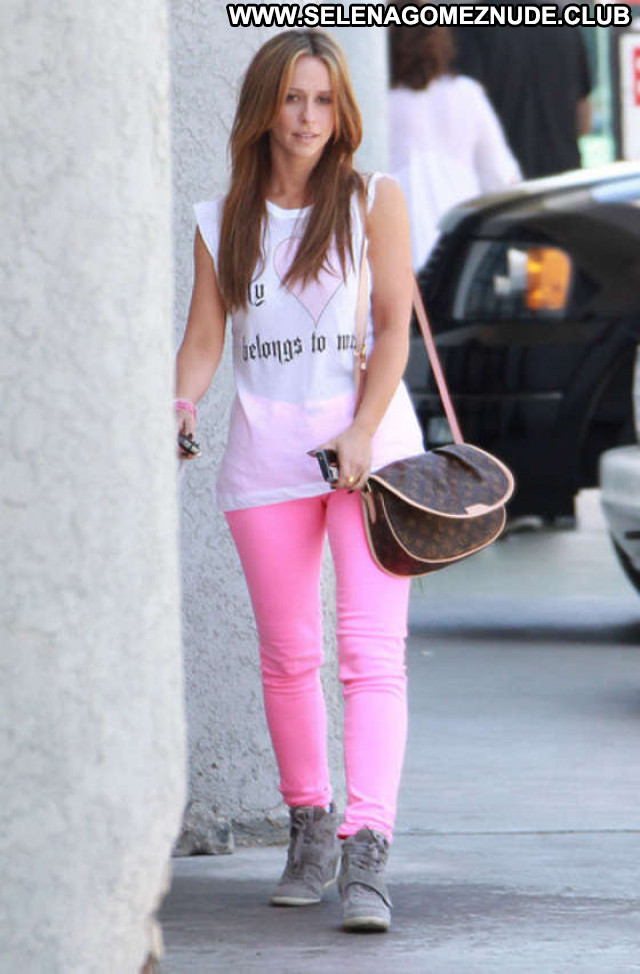 Pink No Source Celebrity Posing Hot Beautiful Babe Pants Paparazzi