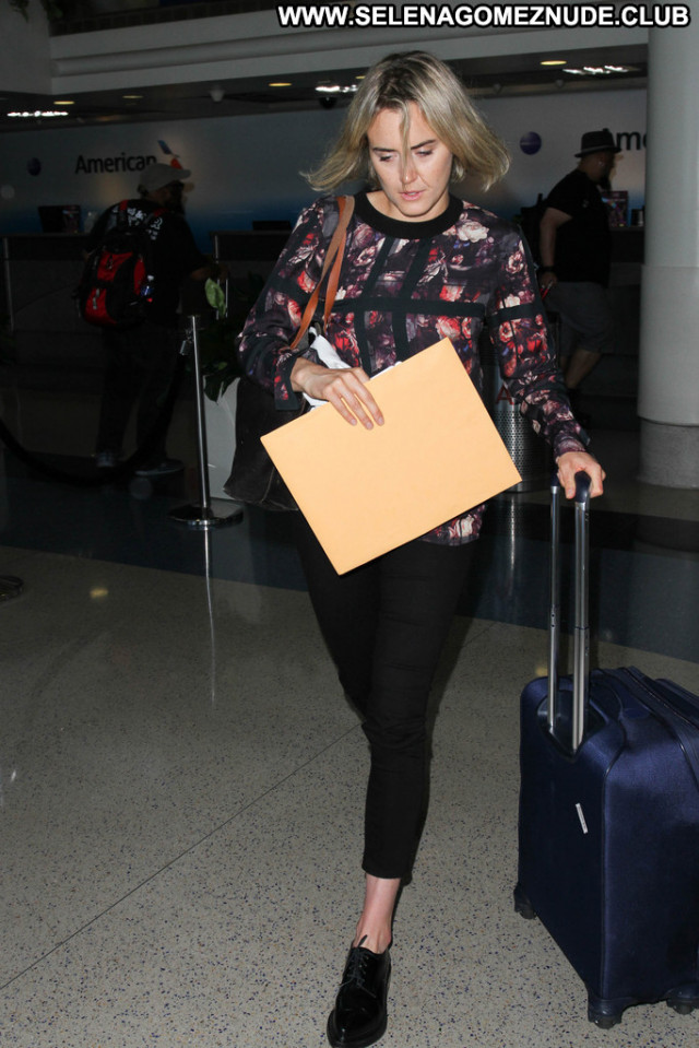 Taylor Schilling Lax Airport Celebrity Beautiful Babe Lax Airport